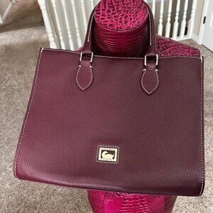 Dooney & Bourke Burgandy Soft Leather Bag